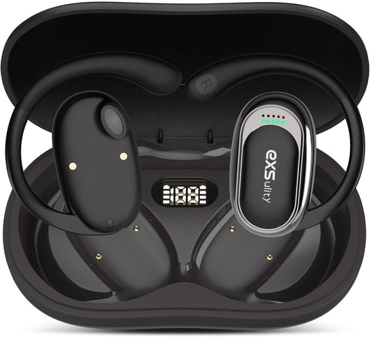 AI Translator Earbuds Real Time,Support 144 Languages Translation & 5 Translation Modes,3-In-1 HD Sound Translator Earphones with APP Compatible with Ios & Android (Black)